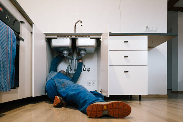 Professional Pipe Repair technician working in Durand, IL